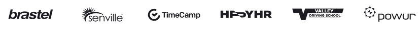Logotypy klientów korzystających z HelpDesk