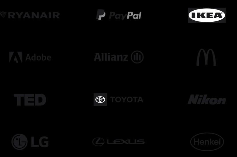 Firmy korzystające z LiveChat® - w tym Tesla, Adobe, PayPal, Shopify i wielu innych